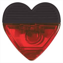 SH202 Heart Shape Clip With Custom Imprint